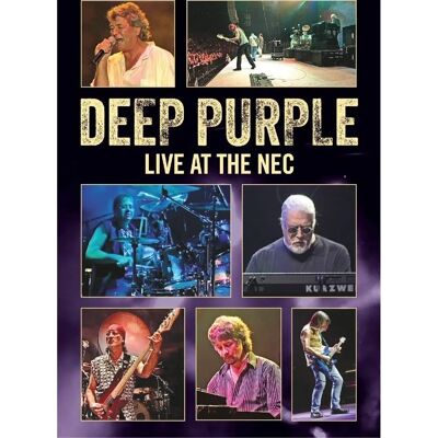 Deep Purple - En direct au NEC - DVD - 109 minutes - 2016 - Publicité Deep Purple - En direct au NEC - DVD - 109 minutes - 2016 - Publicité