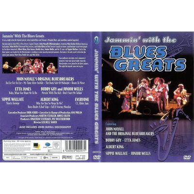 Edel Germany DVD - Jammin mit den Blues Greats - Region 2 Edel Germany DVD - Jammin mit den Blues Greats - Region 2