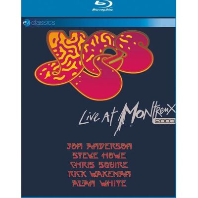 Yes Live bei Montreux 2003 DVD - Live-Konzert Yes Live bei Montreux 2003 DVD - Live-Konzert