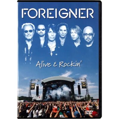 Foreigner Alive et Rockin DVD - DVD - Publicité Foreigner Alive et Rockin DVD - DVD - Publicité