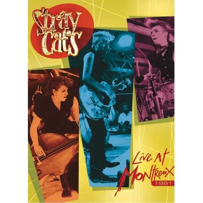 Stray Cats Montreux 1981 Live DVD - DVD Stray Cats Montreux 1981 Live DVD - DVD