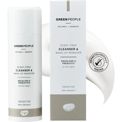 Green People Organic Sensitive Scent-Free Cleanser - 150ml Green People Organic Sensitive Scent-Free Cleanser - 150ml