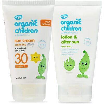 Green People - Organic Children Sun Cream - SPF30 - Sunscreen Green People - Organic Children Sun Cream - SPF30 - Sunscreen