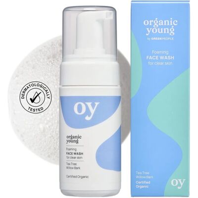 Green People Oy! Sabonete Facial Espumoso para Pele Clara - 100ml Green People Oy! Sabonete Facial Espumoso para Pele Clara - 100ml