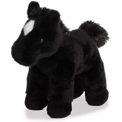 Aurora - Mini Flopsies: Beau Schwarzes Pferd 8 Zoll/20 cm - Plüschtier Aurora - Mini Flopsies: Beau Schwarzes Pferd 8 Zoll/20 cm - Plüschtier