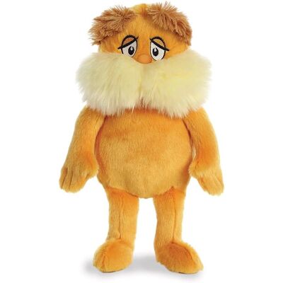 Aurora The Lorax Soft Toy - Plush, Orange, 7.5in Aurora The Lorax Soft Toy - Plush, Orange, 7.5in