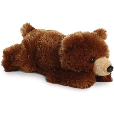 Aurora World: Mini Flopsies - Grizzly Bear 8In/20Cm Aurora World: Mini Flopsies - Grizzly Bear 8In/20Cm