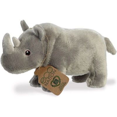 Aurora Eco Nation Rhinoceros - Plush Toy 24cm Aurora Eco Nation Rhinoceros - Plush Toy 24cm