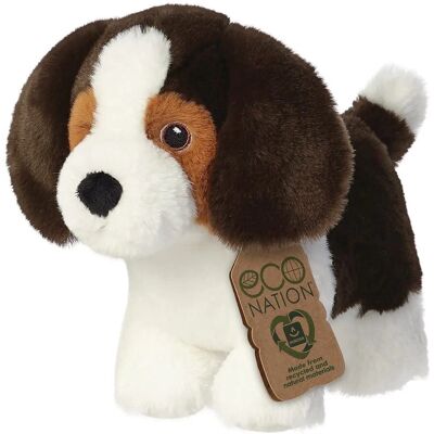 Eco Nation Recycled Filled Beagle Dog Plush - Plush Toy Eco Nation Recycled Filled Beagle Dog Plush - Plush Toy