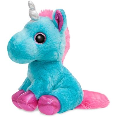 Aurora World Moonbeam Unicorn - Plush Toy, Turquoise, 17.8cm Aurora World Moonbeam Unicorn - Plush Toy, Turquoise, 17.8cm