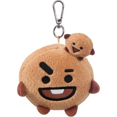 Chaveiro Aurora World - Shooky Pelúcia BT21 - 8cm marrom Chaveiro Aurora World - Shooky Pelúcia BT21 - 8cm marrom