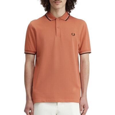 Fred Perry Polo Shirt (M3600) - Polo-Shirt (FPPM3600-V01) orange Fred Perry Polo Shirt (M3600) - Polo-Shirt (FPPM3600-V01) orange