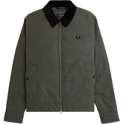 Πράσινο Μπουφάν Fred Perry - Άνδρας Πράσινο Μπουφάν Fred Perry - Άνδρας