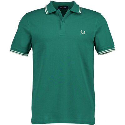 Fred Perry Herren Twin Tipped Polo - Bordeaux - Polo-Shirt Fred Perry Herren Twin Tipped Polo - Bordeaux - Polo-Shirt