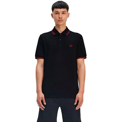 Fred Perry M3600 Camisa polo negra - Polo shirt Fred Perry M3600 Camisa polo negra - Polo shirt