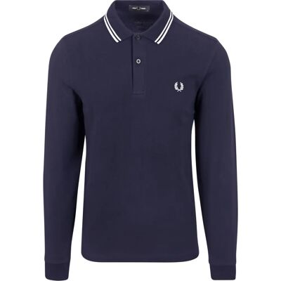 Fred Perry Longsleeve Polo - Modern-Fit - Cotton - Plain - Long Sleeve - Longsleeve Polo Fred Perry Longsleeve Polo - Modern-Fit - Cotton - Plain - Long Sleeve - Longsleeve Polo