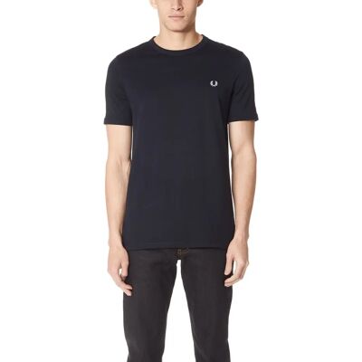 T-shirt Ringer Fred Perry (M3519) - granatowy T-shirt Ringer Fred Perry (M3519) - granatowy