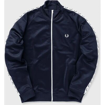 Fred Perry Carbon Blue træningsjakke - Laurel Wreath - Sportstøj Fred Perry Carbon Blue træningsjakke - Laurel Wreath - Sportstøj
