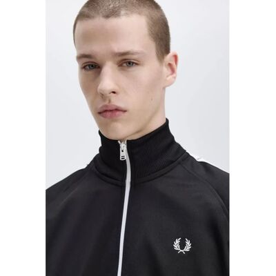 Fred Perry Model J4620-198 Sort træningsjakke - Træningsjakke Fred Perry Model J4620-198 Sort træningsjakke - Træningsjakke