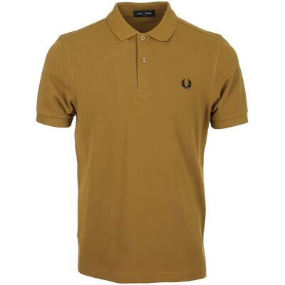 Fred Perry Σκούρο καραμέλα Slim Polo - Πουκάμισο Fred Perry Σκούρο καραμέλα Slim Polo - Πουκάμισο
