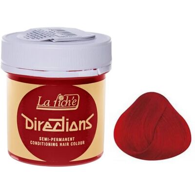 La Rich'e La Riche Directions Semi-Permanent Haarfarbe - Pillarbox Rot La Rich'e La Riche Directions Semi-Permanent Haarfarbe - Pillarbox Rot