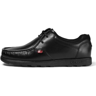 Kickers Fragma Lace 3 Am Leather Shoes - Black - Men Kickers Fragma Lace 3 Am Leather Shoes - Black - Men