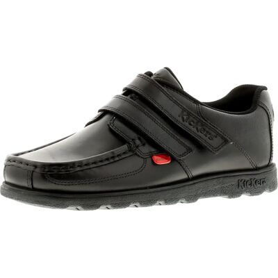 Kickers Eur37 Leather Shoes - Leather, Round Toe, Flat Heel Kickers Eur37 Leather Shoes - Leather, Round Toe, Flat Heel