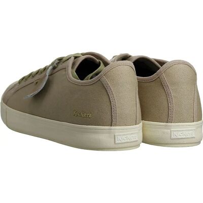 Kickers Tovni Lacer Beige Canvas Heren Sneakers - 14618 Kickers Tovni Lacer Beige Canvas Heren Sneakers - 14618