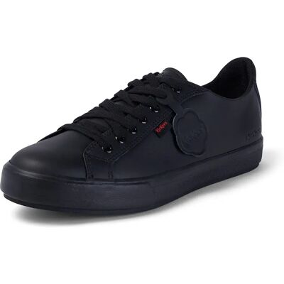 Kickers Tovni Lacer Leather Shoes - Black - Size 10.5 - Shoe Kickers Tovni Lacer Leather Shoes - Black - Size 10.5 - Shoe