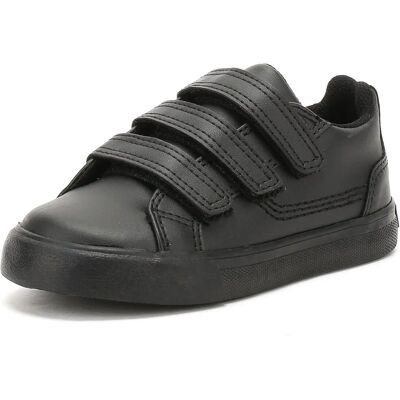 Kickers Tovni Trip Black Leather Casual Shoe - Casual Shoes Kickers Tovni Trip Black Leather Casual Shoe - Casual Shoes