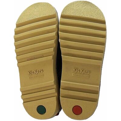 Kickers Kick Low Strap Up Blauw Glad leer Kinderschoenen - Kids Shoes Kickers Kick Low Strap Up Blauw Glad leer Kinderschoenen - Kids Shoes