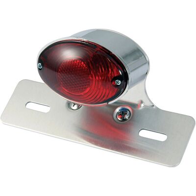 CatEye - Rear Light - Chrome - Plate Mount CatEye - Rear Light - Chrome - Plate Mount