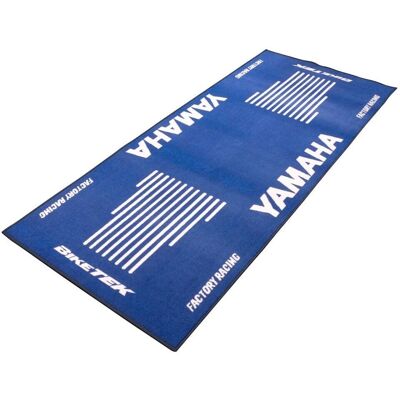 Biketek Yamaha Garage Mat Series 3 - Tapis de Garage - Publicité Biketek Yamaha Garage Mat Series 3 - Tapis de Garage - Publicité