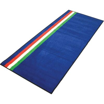 Tapis de garage Biketek Série 3 - Drapeau italien, 190x80cm - Publicité Tapis de garage Biketek Série 3 - Drapeau italien, 190x80cm - Publicité