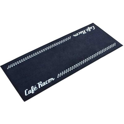 Tapis Garage Série 3 Café Racer Biketek - 190x80cm - Publicité Tapis Garage Série 3 Café Racer Biketek - 190x80cm - Publicité