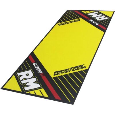 Tapis de Garage Suzuki RM Série 6 - Antidérapant, Durable, Polyvalent - Publicité Tapis de Garage Suzuki RM Série 6 - Antidérapant, Durable, Polyvalent - Publicité