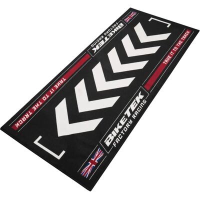 Tapis de Garage Series 7 Moto Biketek - 190 x 80cm - Tapis pour Moto - Publicité Tapis de Garage Series 7 Moto Biketek - 190 x 80cm - Tapis pour Moto - Publicité