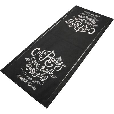 Tapis de Garage Biketek Series 7 - 190x80cm, Noir, Antidérapant - Publicité Tapis de Garage Biketek Series 7 - 190x80cm, Noir, Antidérapant - Publicité