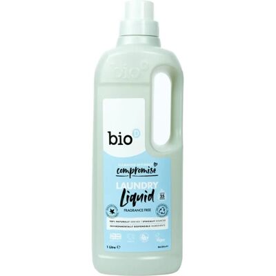 Bio-D Duftfreie Waschmittel - 1 Liter - Waschmitteltyp: Flüssigkeit Bio-D Duftfreie Waschmittel - 1 Liter - Waschmitteltyp: Flüssigkeit