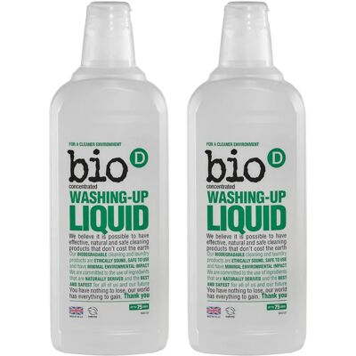 Bio-D Duftfreies Spülmittel - 750ml Bio-D Duftfreies Spülmittel - 750ml