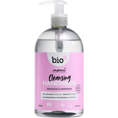 Bio-D Geranium & Grapefruit Hand Wash - Hand Wash Bio-D Geranium & Grapefruit Hand Wash - Hand Wash