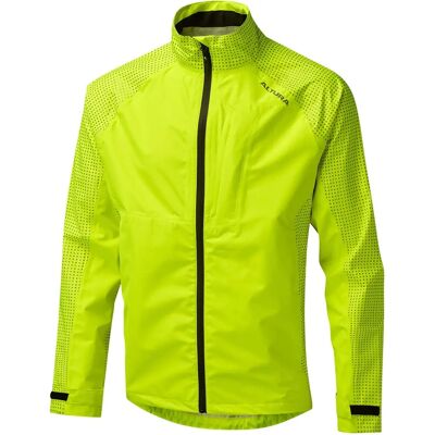 Altura Nightvision Storm Waterdichte Fietsjas - Geel - 3XL Altura Nightvision Storm Waterdichte Fietsjas - Geel - 3XL
