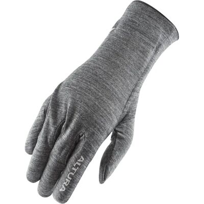 Altura Road Merino Fiets Handschoenen - Grijs - Fiets Handschoenen Altura Road Merino Fiets Handschoenen - Grijs - Fiets Handschoenen