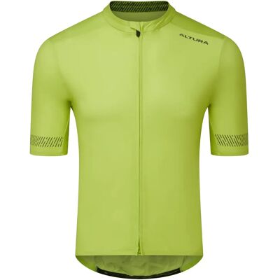 Maillot de Cyclisme Jaune-Vert Altura - Absorbeur d'Humidité, Réfléchissant, 3 Poches Maillot de Cyclisme Jaune-Vert Altura - Absorbeur d'Humidité, Réfléchissant, 3 Poches