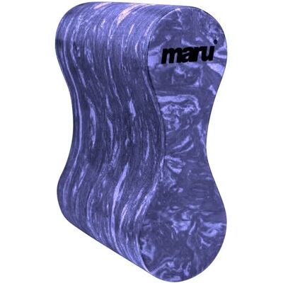 Maru Swirl Pull Buoy - Purple - Swimming Aid Equipment Maru Swirl Pull Buoy - Purple - Swimming Aid Equipment