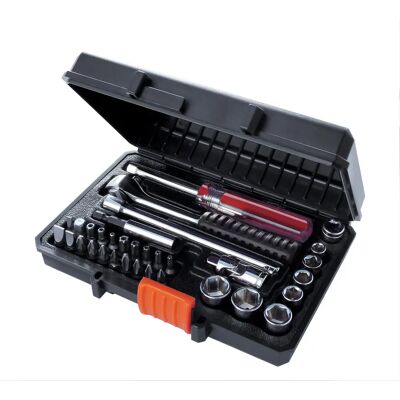 Black & Decker A7142-XJ Zestaw 33 elementów z wkrętakami i nasadkami Black & Decker A7142-XJ Zestaw 33 elementów z wkrętakami i nasadkami