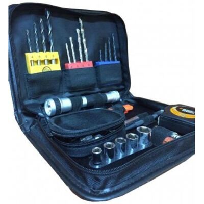 MARCA - A7127 - 42 pezzi - Set di accessori trapano MARCA - A7127 - 42 pezzi - Set di accessori trapano