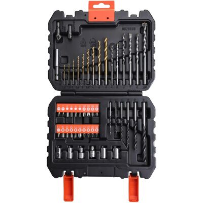 Set di punte e inserti per cacciaviti Black & Decker A7188 - 50 pezzi Set di punte e inserti per cacciaviti Black & Decker A7188 - 50 pezzi