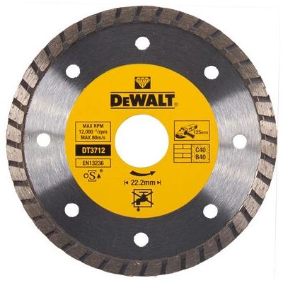 DeWalt Alvo de Diamante 125mm Turbo - serra de diamante DeWalt Alvo de Diamante 125mm Turbo - serra de diamante