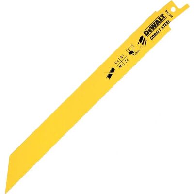 DeWALT DT2354-QZ Bi-Metall Säbelsägeblatt - Packung mit 5 DeWALT DT2354-QZ Bi-Metall Säbelsägeblatt - Packung mit 5